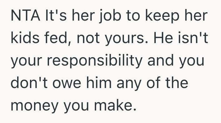 Screenshot 2025 07 13 at 6.39.57 AM She Wants To Buy Food For Just Herself With The Money She Earns, But Her Mom Says She Has To Share It With Her Brother